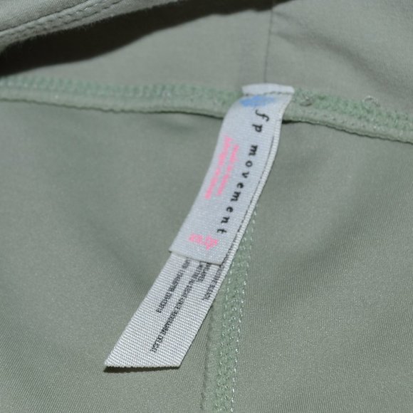 Free People Movement Turnout Sage Green Legging Size XS Extra Small - Picture 5 of 8